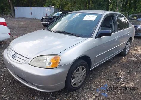 2003 Honda Civic Lx from USA, damaged, VIN 2HGES16513H519648